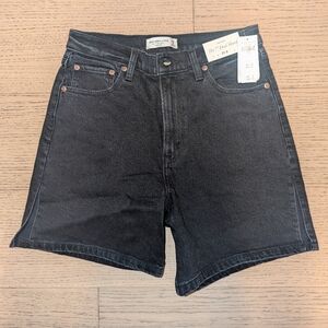 Abercrombie and Fitch The High Rise 7 inch Dad Short Size 29